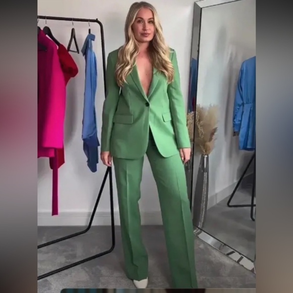 Zara green pants